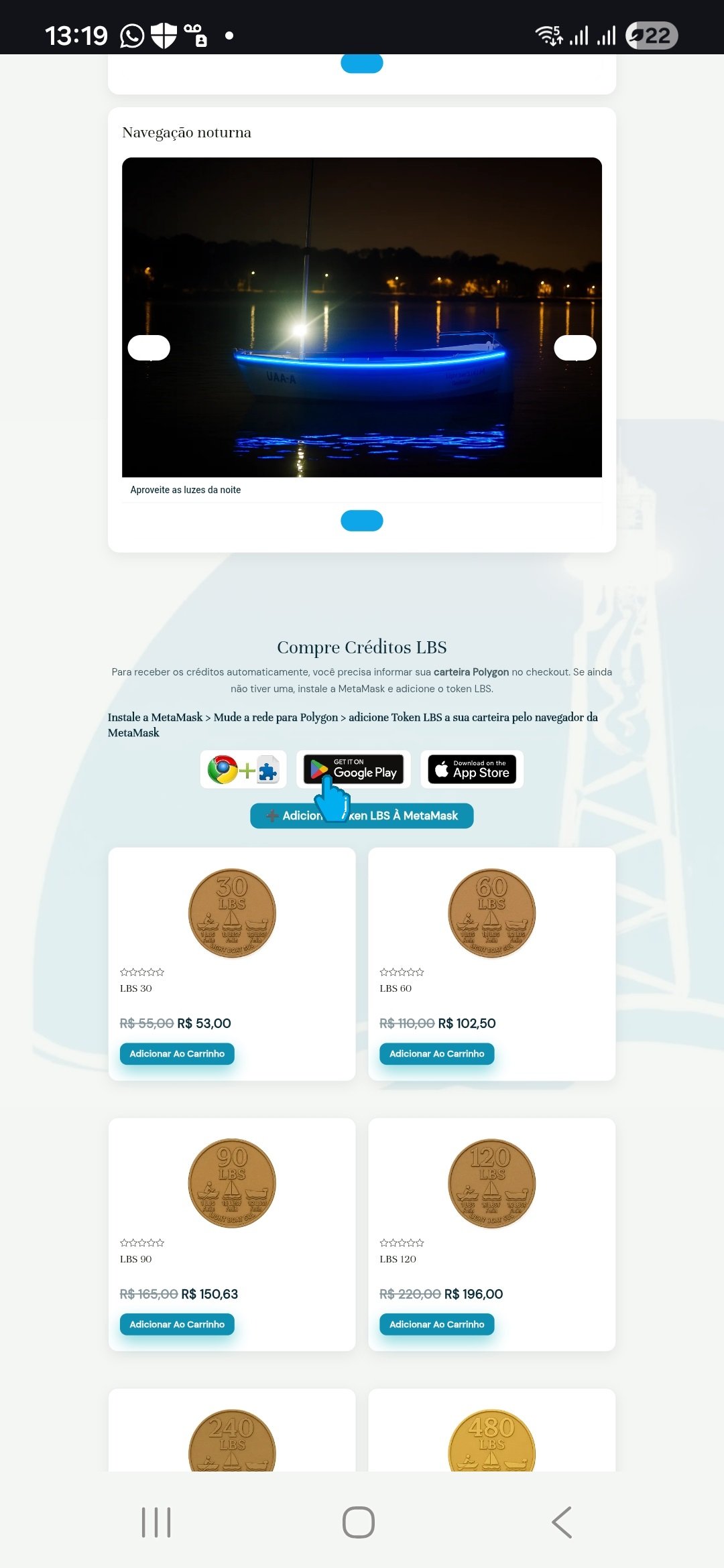 Instalar MetaMask no Android